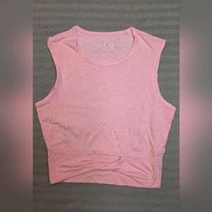 Elegant Light Pink Sleeveless Tank Top